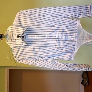 Dress shirt body suit